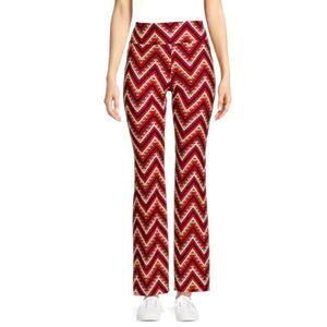 No Boundaries Juniors XL Chevron Print Stretch Flare Pants